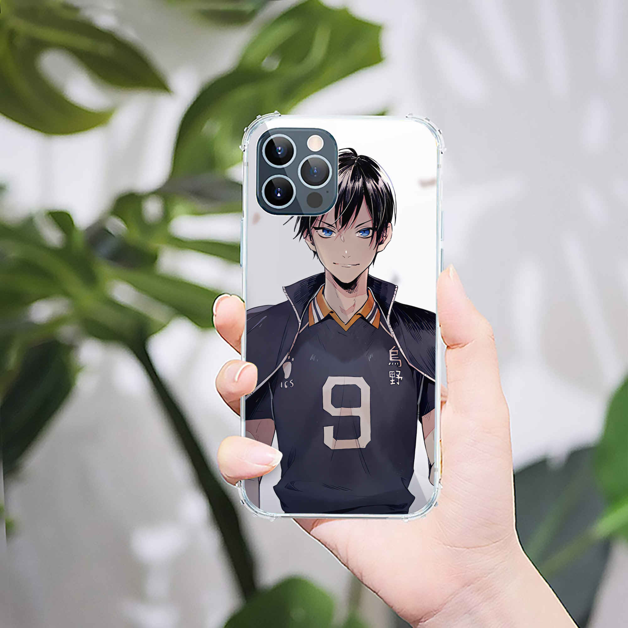 （画像用） ハイキュー!! Haikyu!! 【iPhone 12シリーズ対応】透明スマホケース（クリアソフトケース）